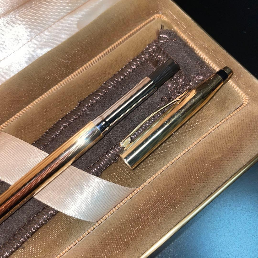 CROSS ボールペン　14金無垢