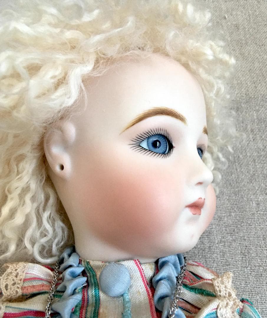 ビスクドール (1118-43br) サイズ 約43cm 作家様モノです。