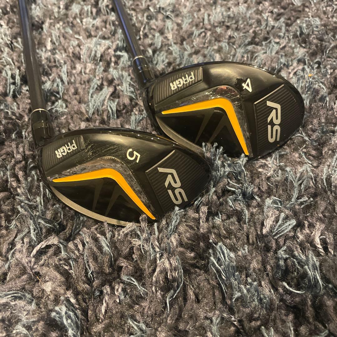 プロギアRS JUST#4#5ユーティリティクラブ 2本セット　カバー付