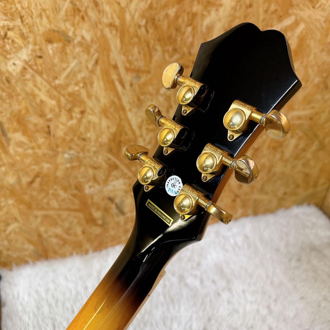 美品！Epiphone EJ-200SCE エレアコ ステレオ出力可 トップ単板