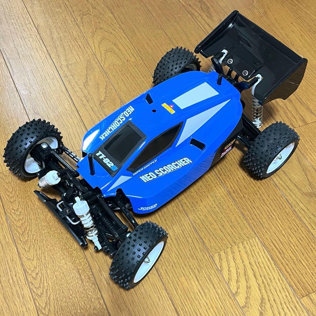 ラジコン 1/10 タミヤ TT-02B ネオスコーチャー　4WD メカなし