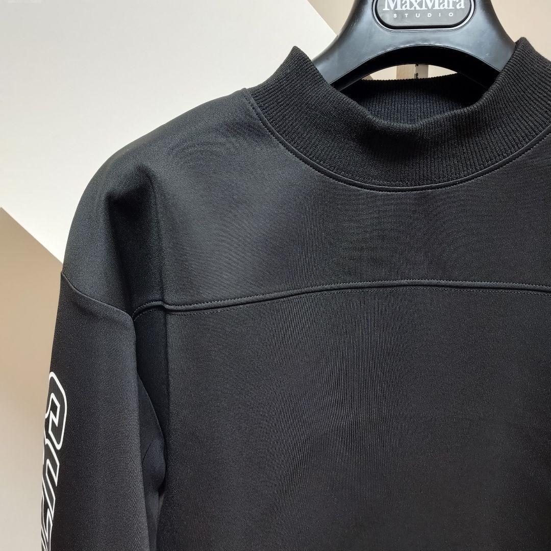 S ゴルフ レディース モックネック シャツ トレーナー 長袖 ブラック