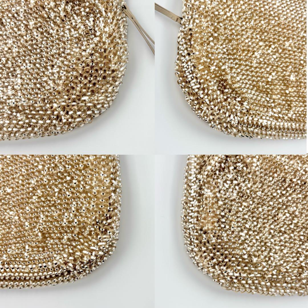 レア✨　ANTEPRIMA アンテプリマ ハンドバッグ　ワイヤーバッグ　ゴールド