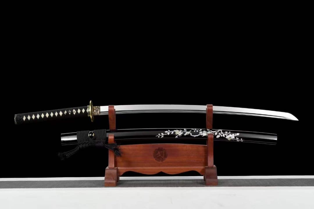 銅装高輝度鏡面細工鋭鋼武士刀『武藤』古兵器 武具　刀装具　日本刀　模造刀 居合刀