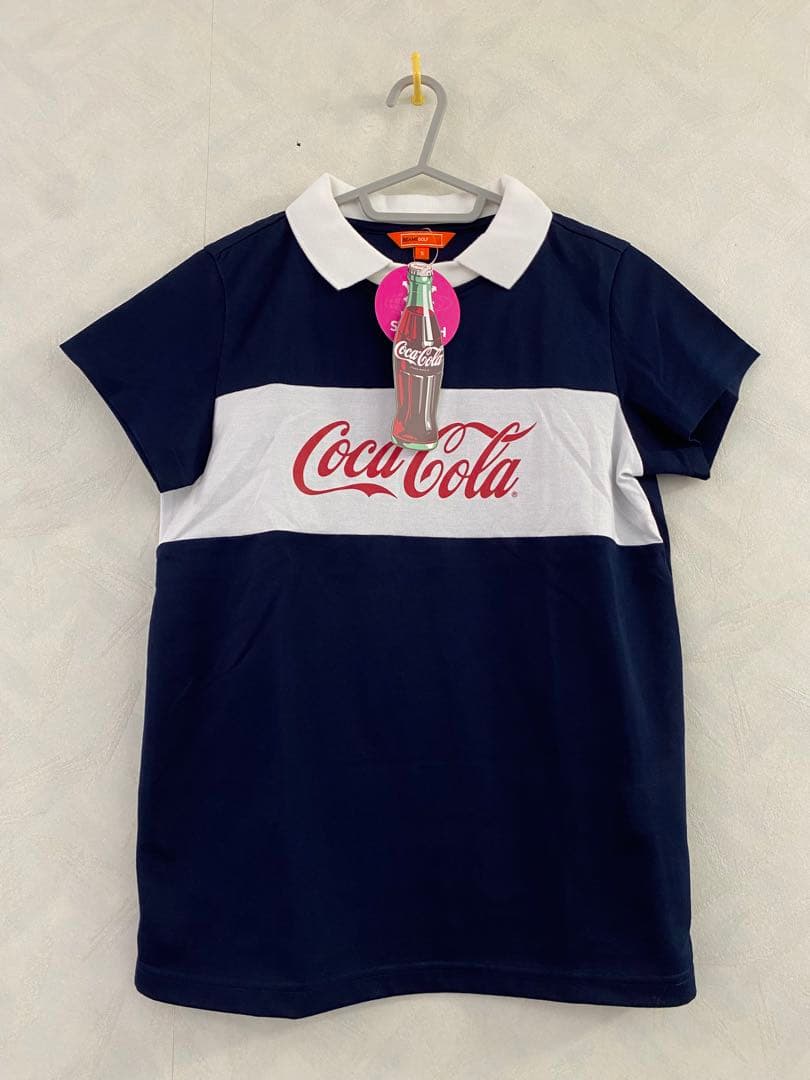 未使用品 BEAMS GOLF × Coca-Cola ポロシャツ サイズS
