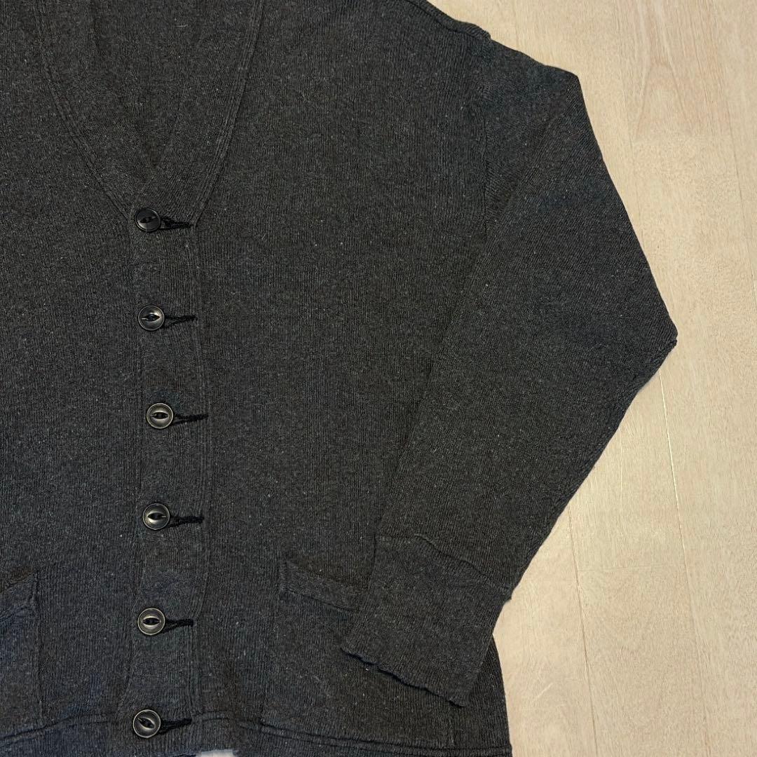 50s ごま塩　スウェットカーディガン　salt and pepper コットン