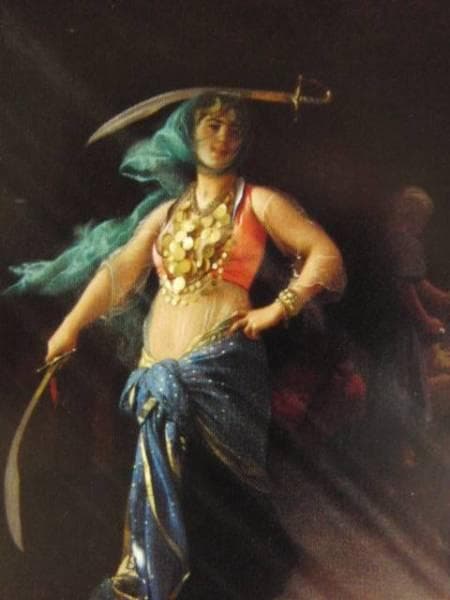 ジェローム・ジャン＝レオン、カフェにおける剣の舞、希少な画集より