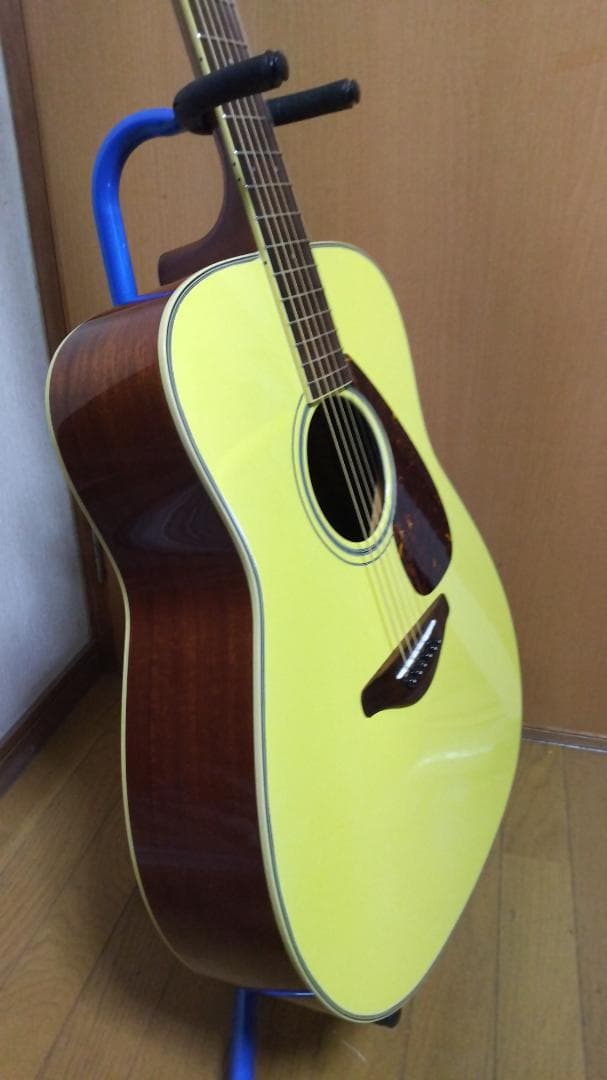 ❤️弦高調整済！「YAMAHA ヤマハ FG-720S 」(*゜▽゜)クリーム色