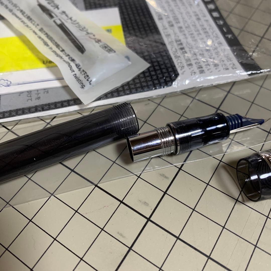 パイロット カスタム #74 透明ブラック