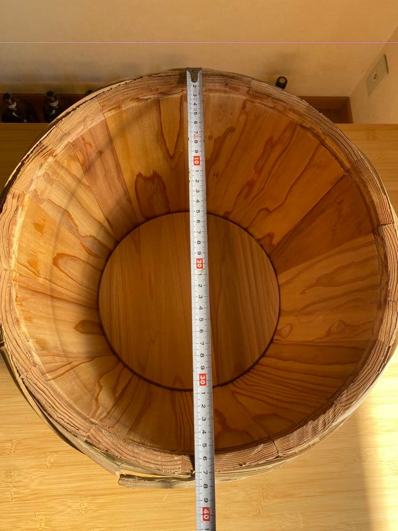 日本酒　一斗樽の空樽