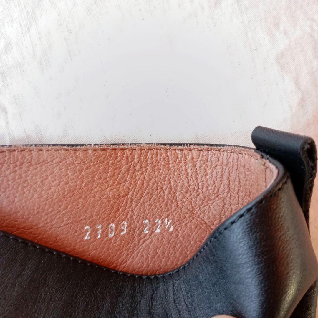 専用　美品　マーガレットハウエル ロングブーツ レザー ブラック