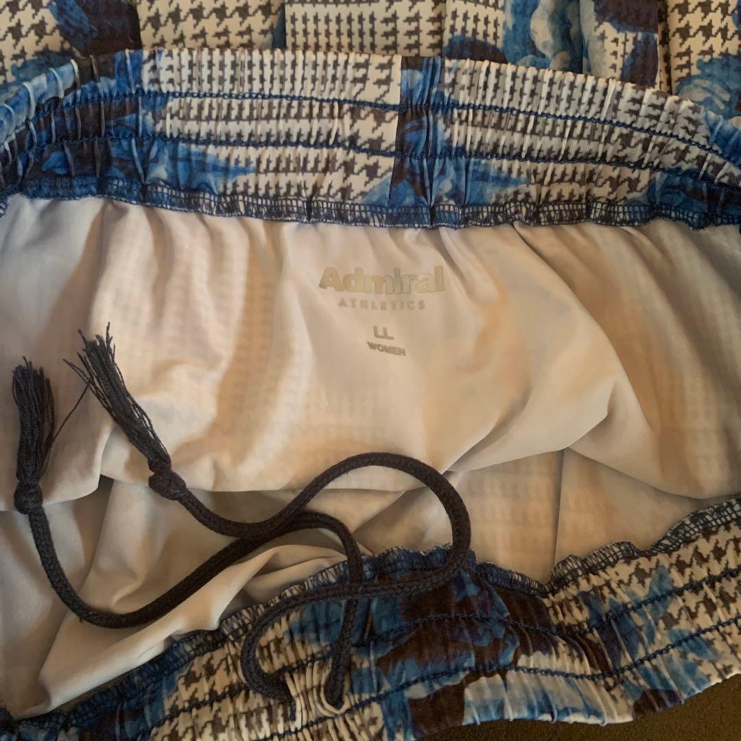 Admiral テニスウェア ゲームシャツ　スコートセット　セットアップ　LL