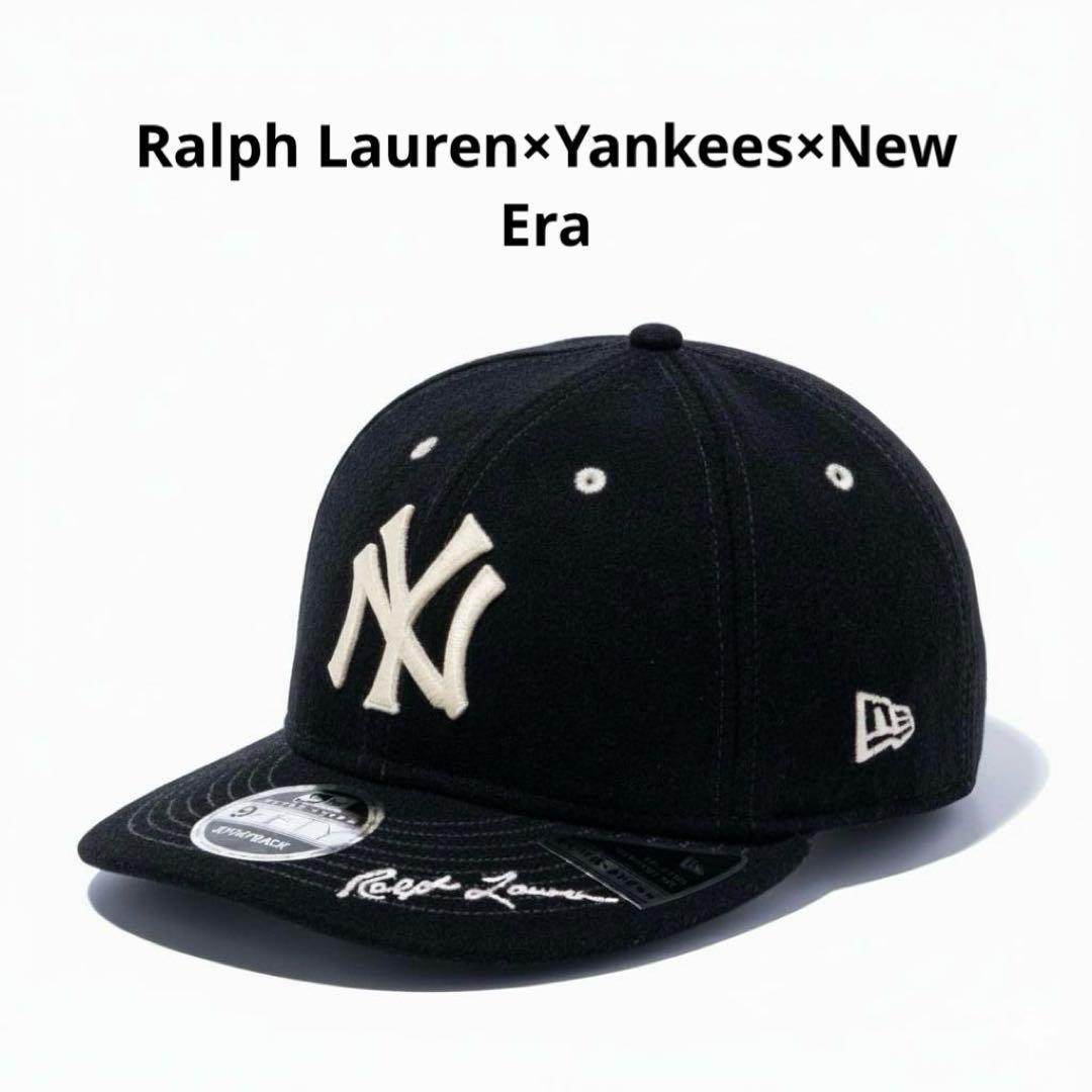 【新品】Polo Ralph Lauren Yankees Cap ブラック