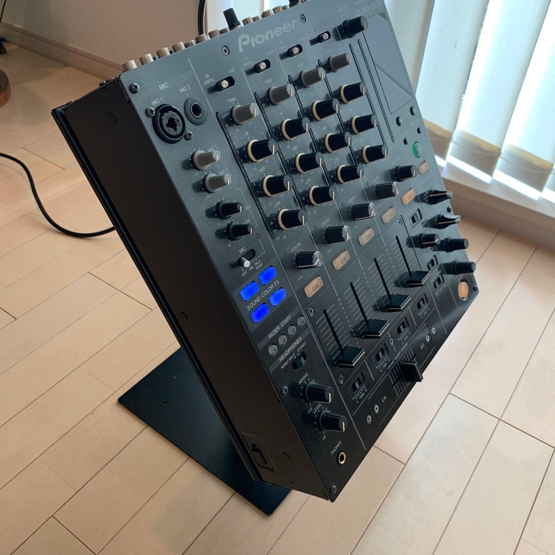 Pioneer DJM-800 DJミキサー　 角度調整ミキサー専用スタンド付