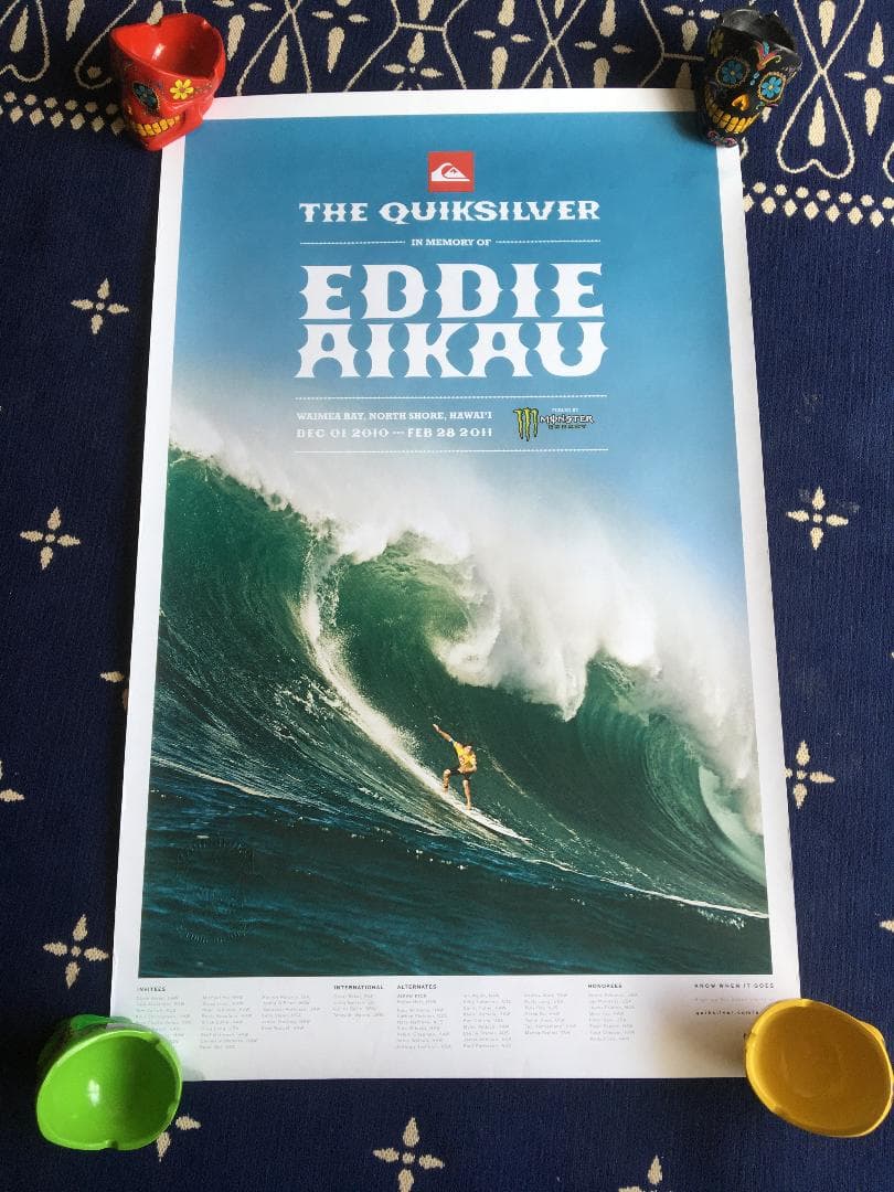 エディアイカウ　オフィシャルポスター　クイックシルバー