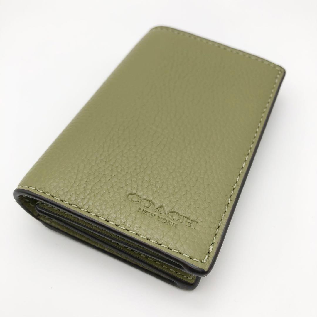 COACH ★大人気★ バイフォールド カードケース モス 名刺入れ 新品