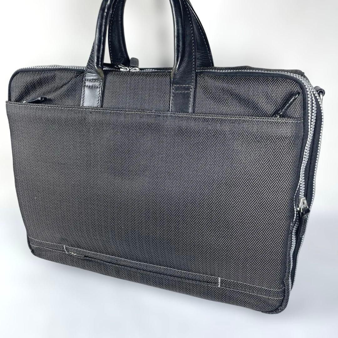 Paul Smith ★ 美品 ポールスミス ビジネスバッグ 2WAY 2層