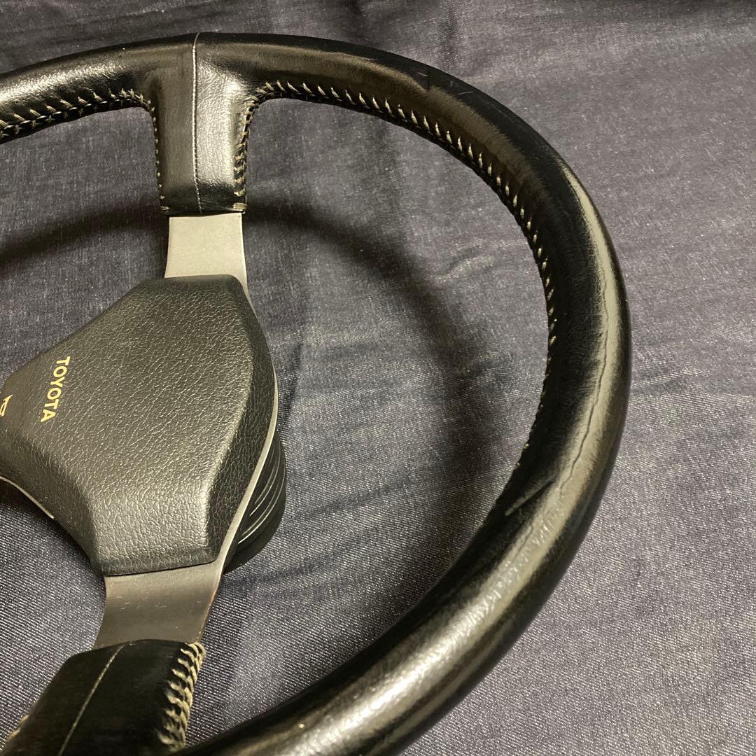 最終値下げ　TOYOTA AE86 スプリンタートレノ　純正ステアリング