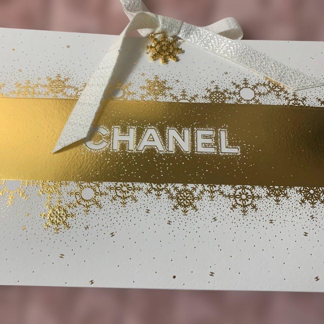 限定　シャネル　ルージュココ グロストリオ セット　クリスマスコフレ　ポーチ