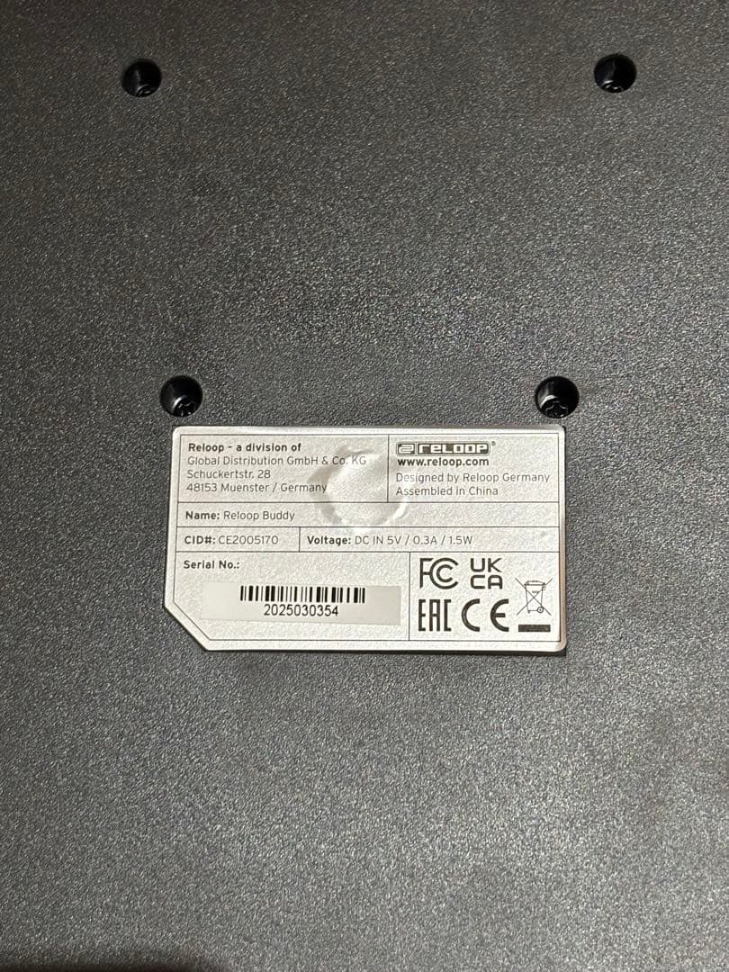 DJ機材 RELOOP BUDDY