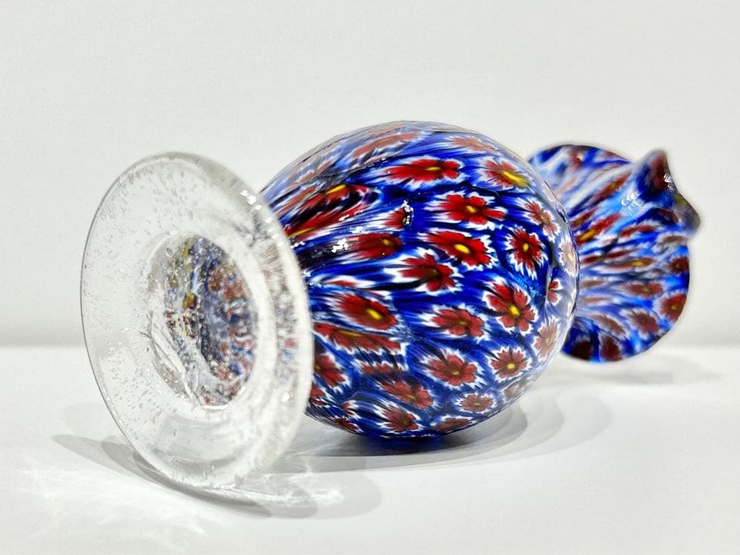 ベネチア ガラス ミルフィオリ MURANO ムラーノ ヴェネチアン ムラノ2点