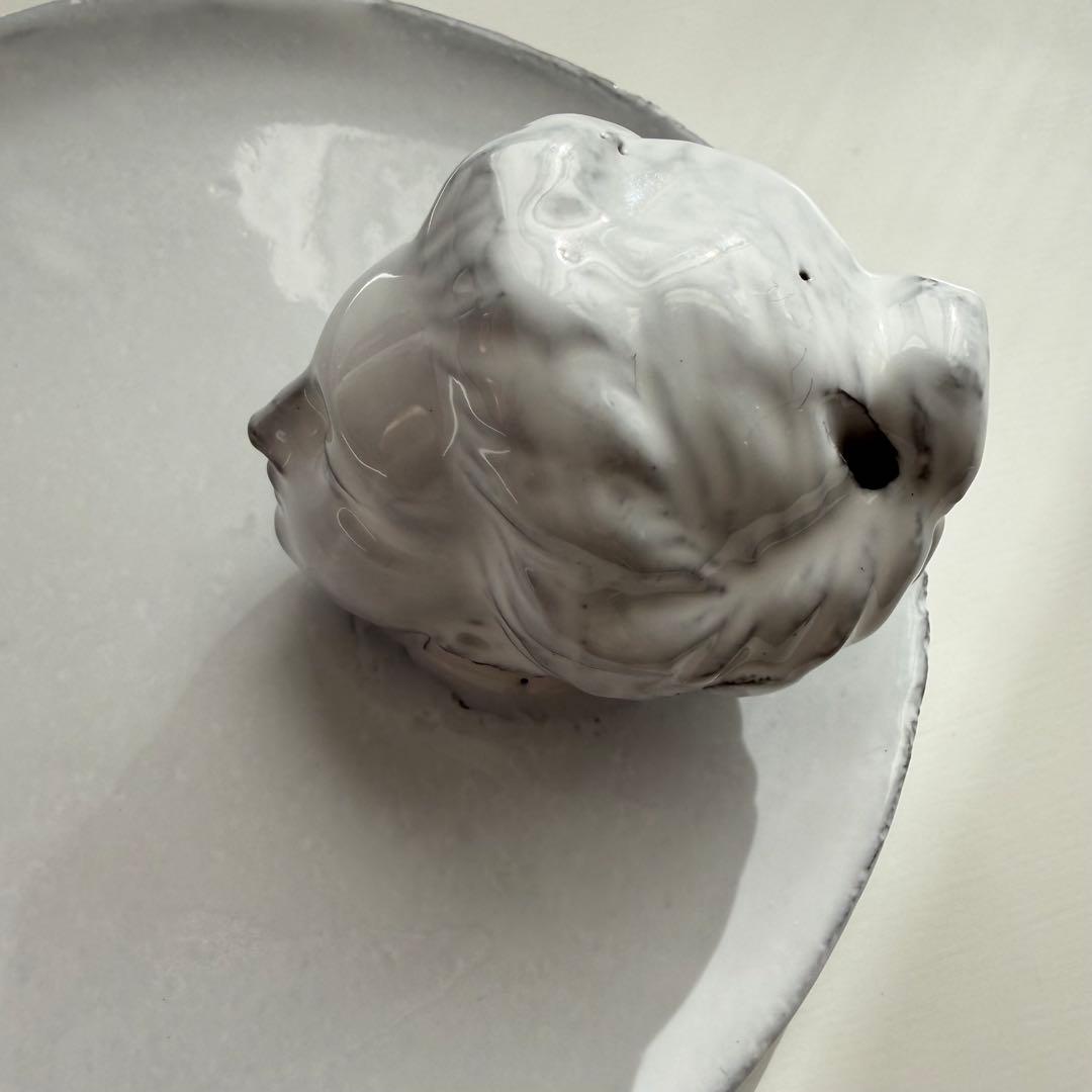 Astier de Villatte お香たて 小皿 マリーアントワネット