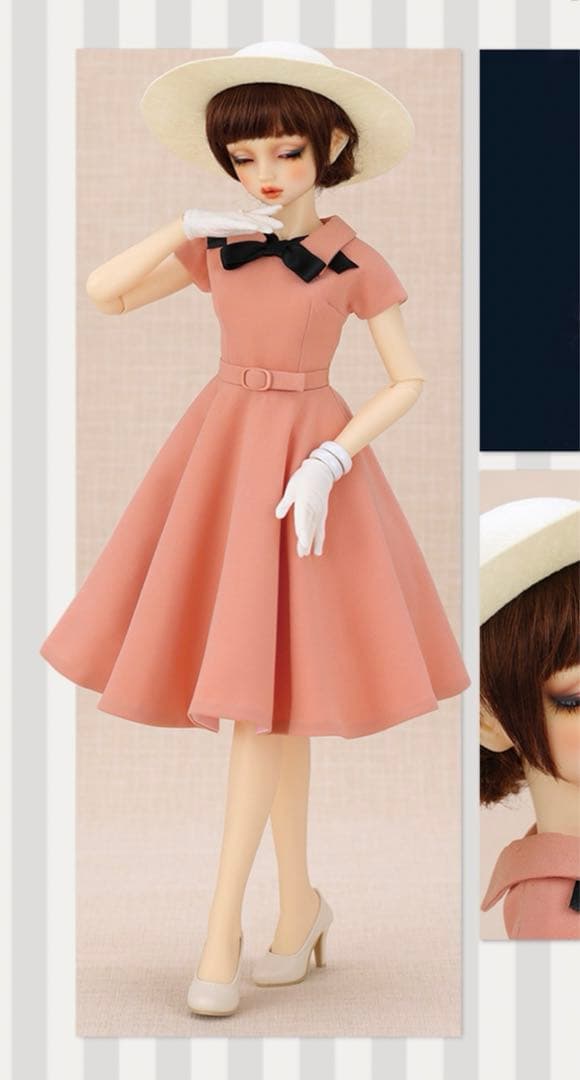 中原淳一 ぱたーん版 SDGr 女の子 眠ロリーナ ワンピース