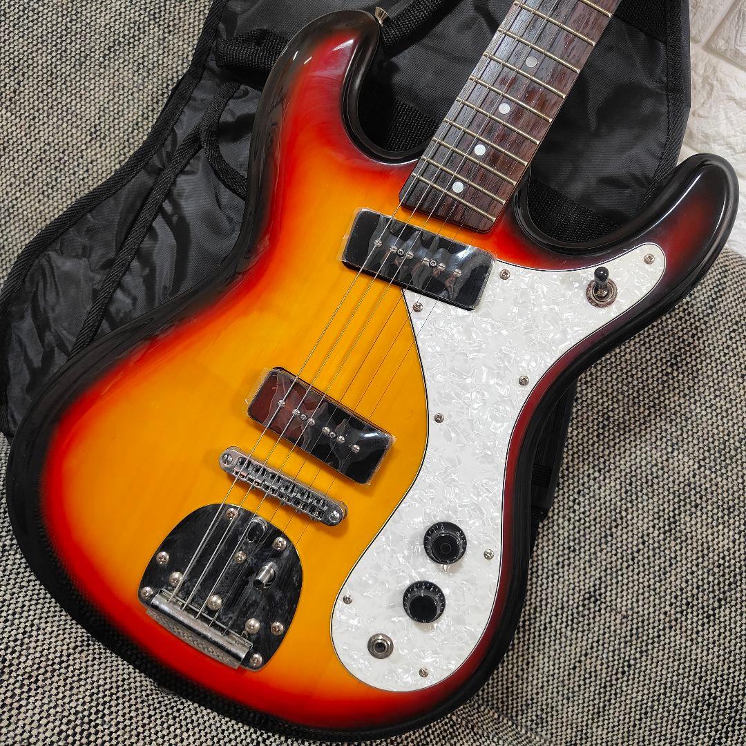 Aria モズライトモデル ギター DM-1 ケース付属 サンバースト