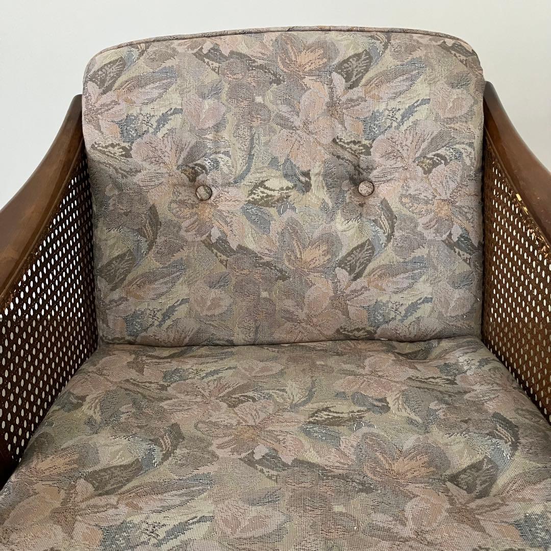 レトロ　アンティーク　ヴィンテージ　古道具　古家具　カリモク　椅子　ソファー