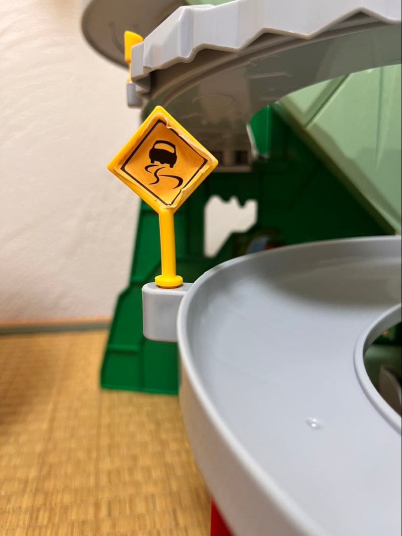 やまのぼりドライブ 高速どうろ ダブルアクショントミカビル 接続道路3点セット