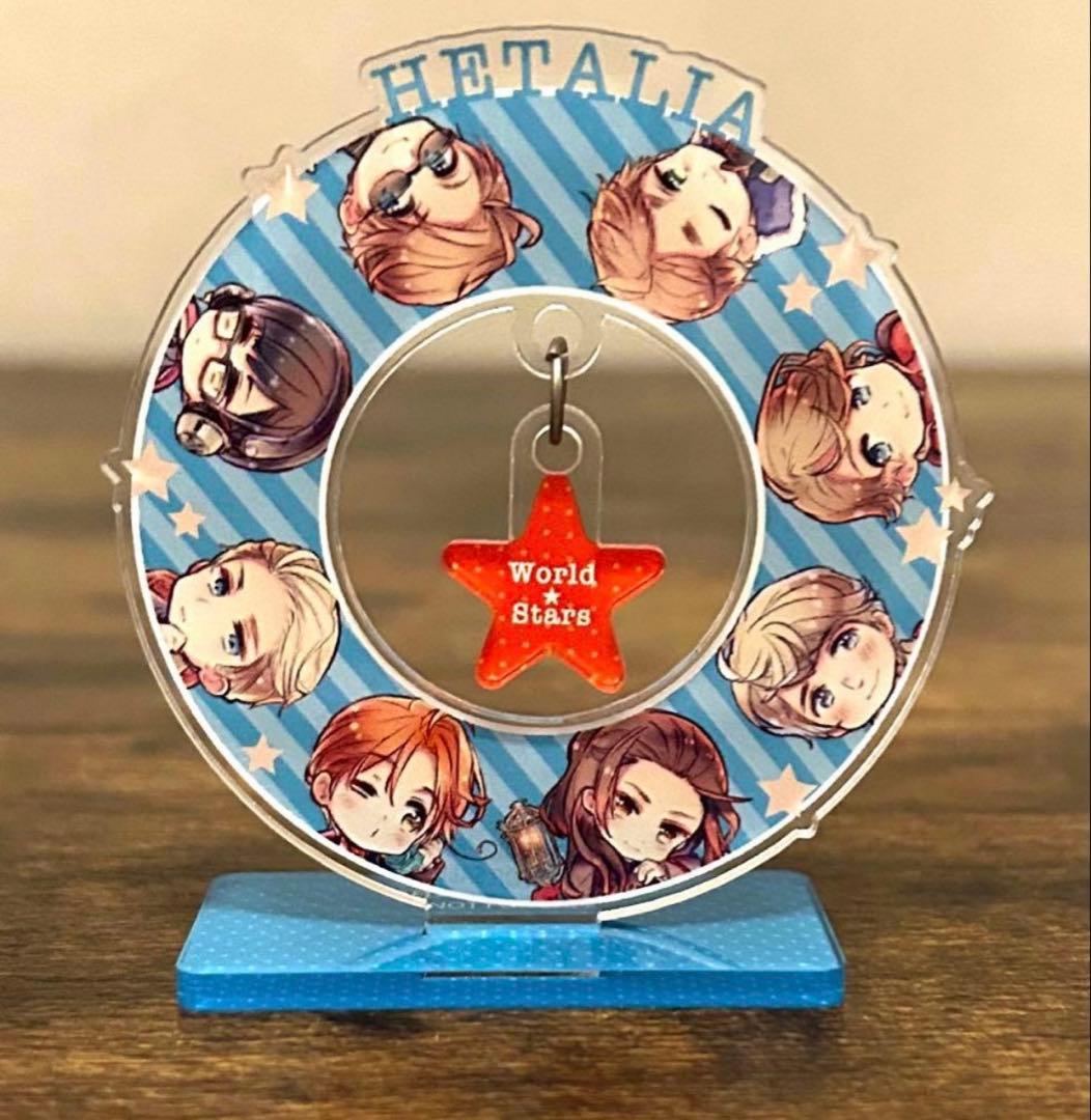 ヘタリア ゆらゆらサインアクリルスタンド アメリカ/イタリア/ロシア/フランス等