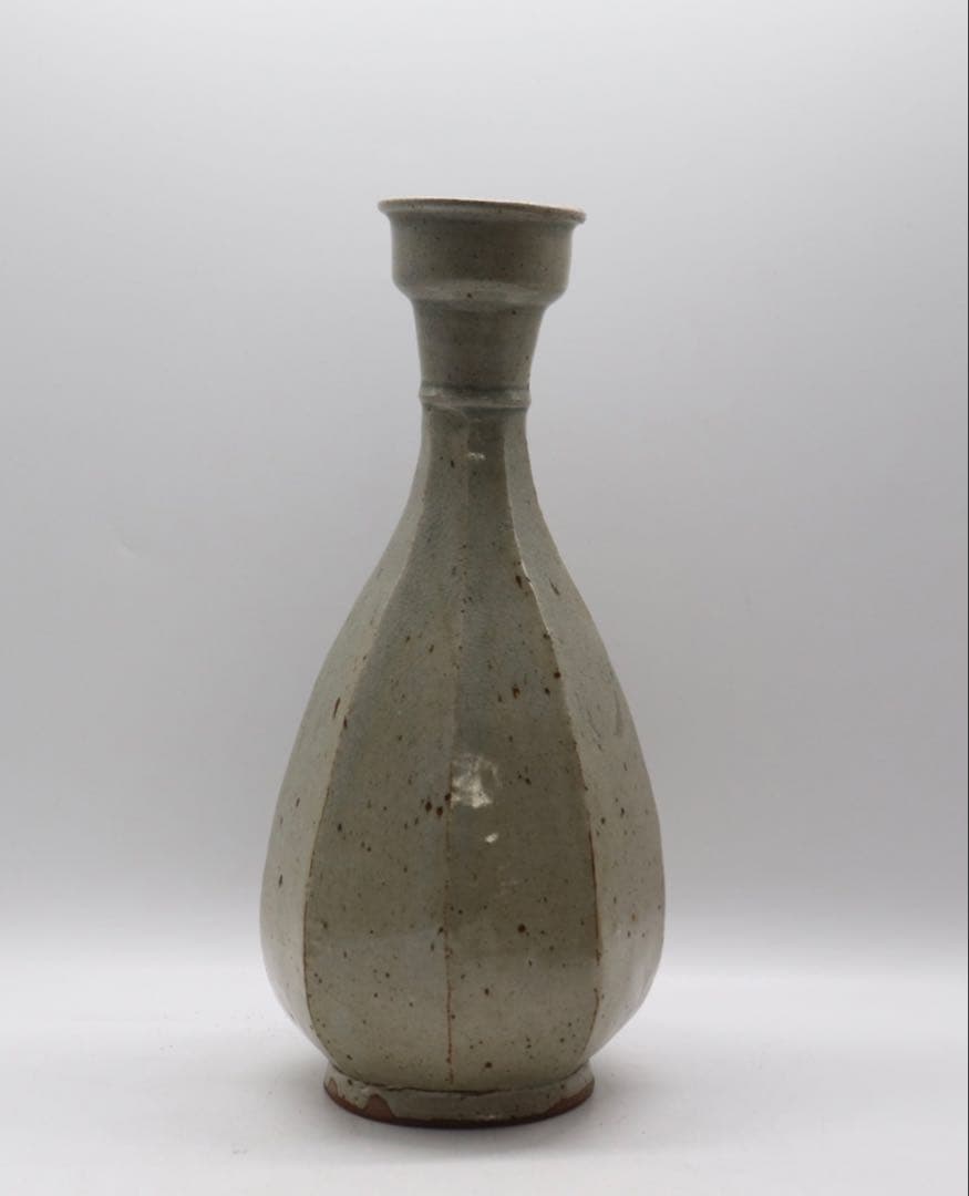 青磁　八陵瓶　龍泉窯　送料込み250812