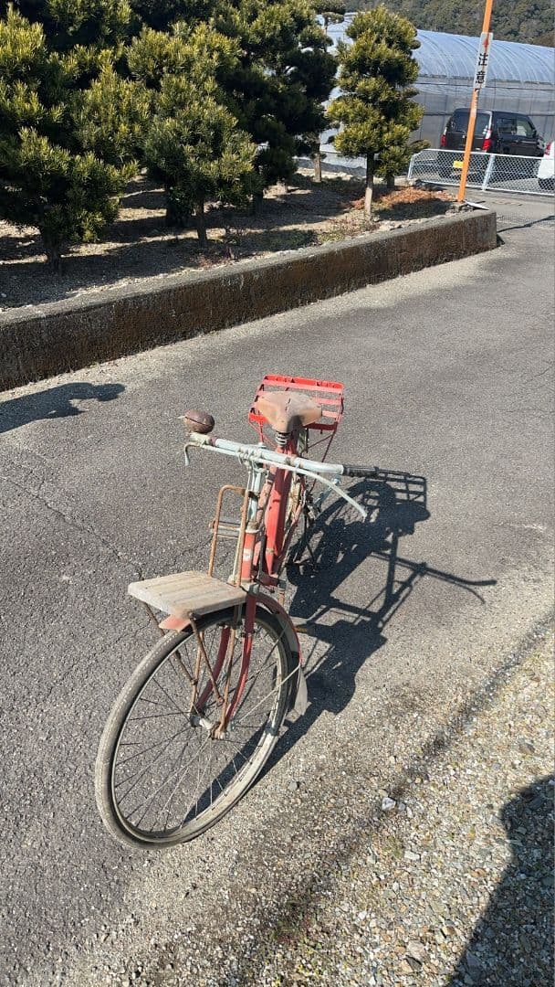アンティーク自転車　 昭和60年製局用　昭和レトロ