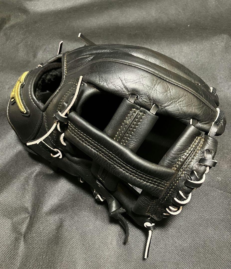 【2/13まで】ミズノプロ 硬式 内野 グローブ グラブ 黒 高校野球対応