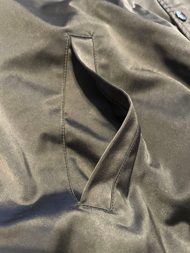 【極希少/美品】Schott ショット コーチジャケット 鷹 星条旗 黒 L