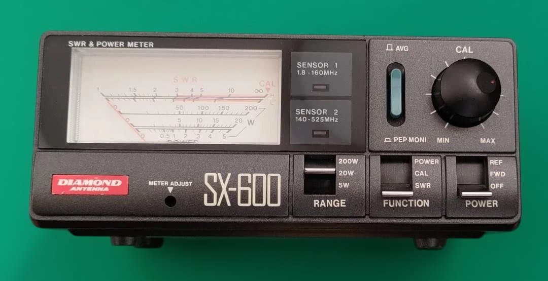 Diamond SX-600 SWR & パワーメーター
