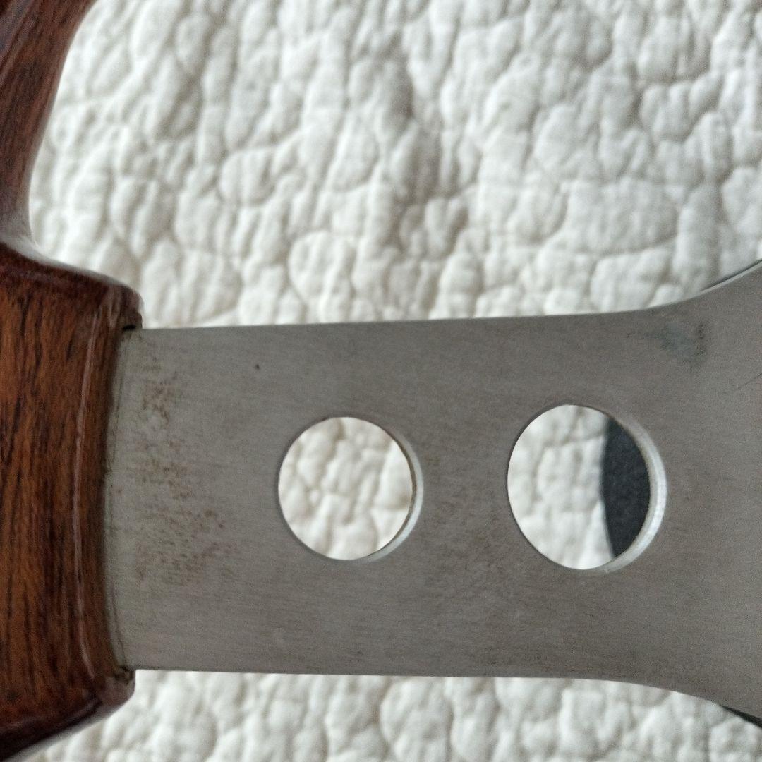 【中古品】O.B.A　ハンドル　木目調