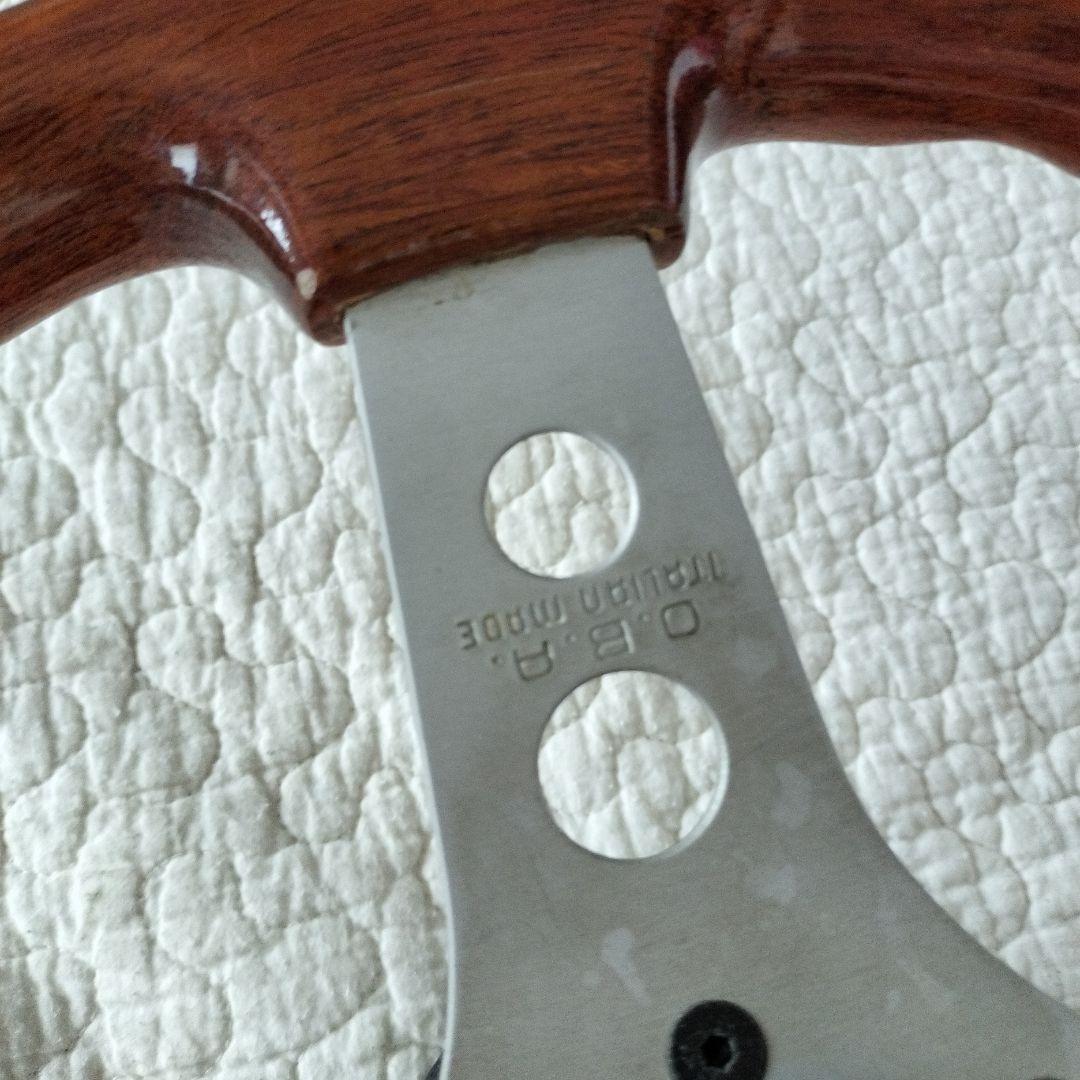 【中古品】O.B.A　ハンドル　木目調