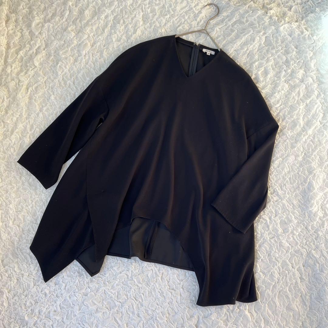 エンフォルド　ダブルクロス イレギュラーヘムプルオーバー　ブラウス　レイヤード