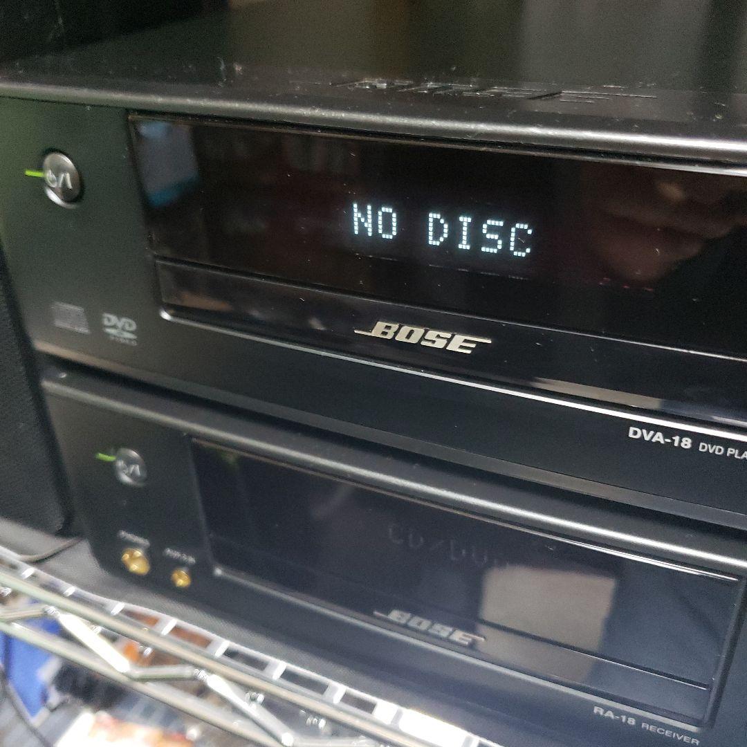 BOSE RA-18アンプ　DVA-18 CD.DVDプレイヤーセット動作確認済