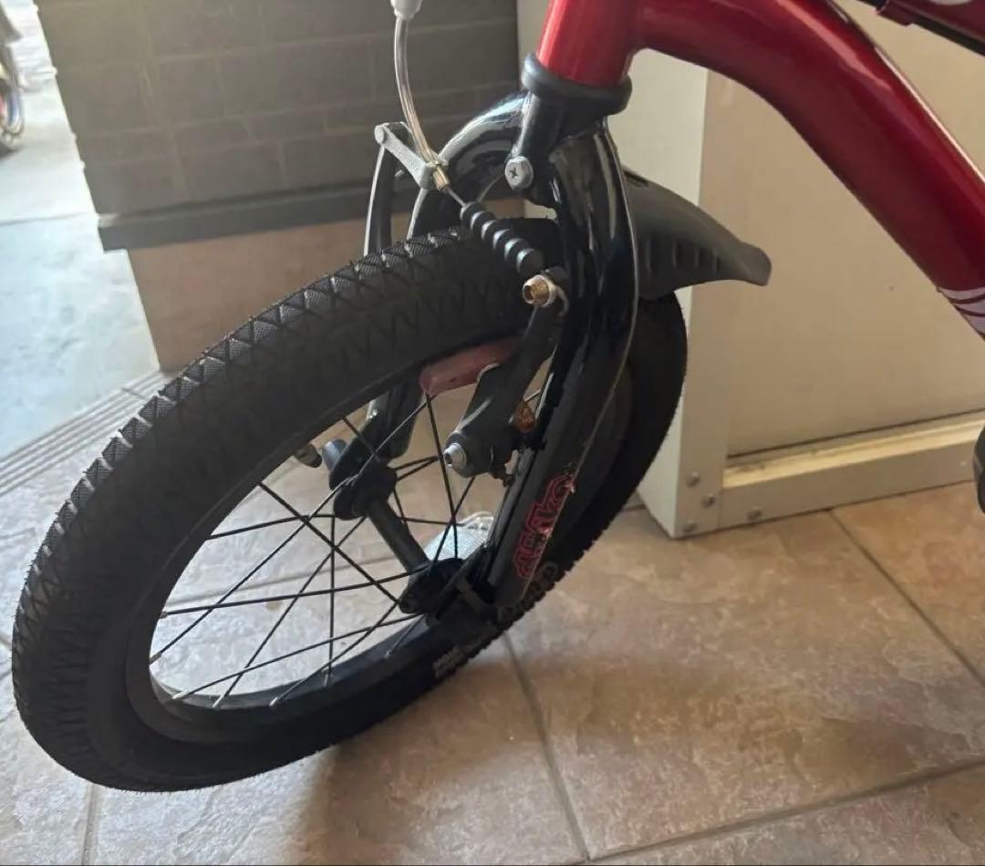 引き取り限定　アイデス　d-bike マスタープラス　16インチ　赤