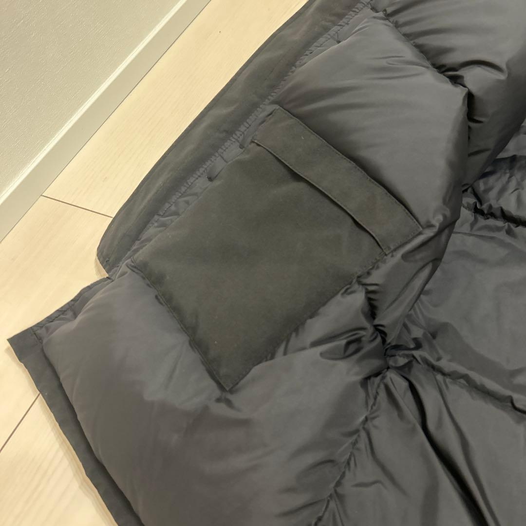   ブラック ダウンジャケット Lサイズ