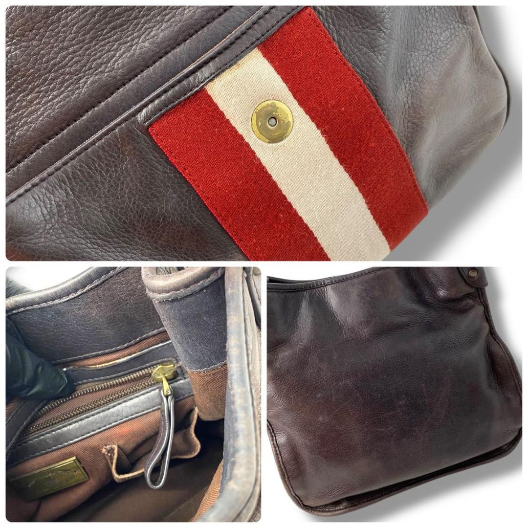 BALLY ショルダーバッグ トレインスポッティング レザー