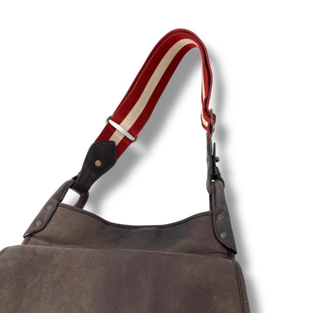 BALLY ショルダーバッグ トレインスポッティング レザー