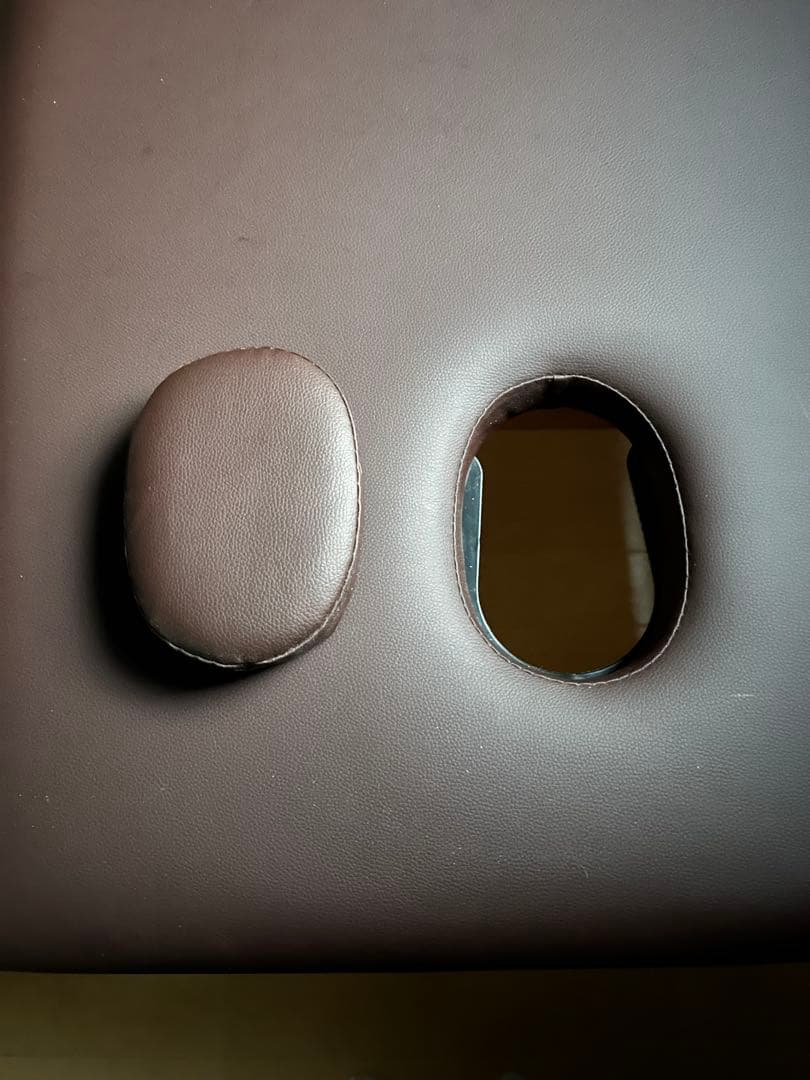 【値下げ】seven beauty折りたたみ式マッサージベッド ブラウン