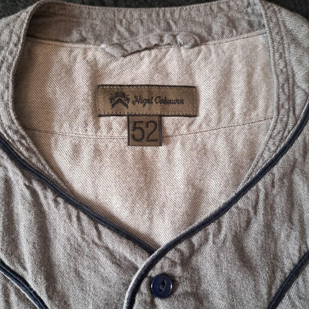 ウェア Nigel Cabourn BASEBALL SHIRT