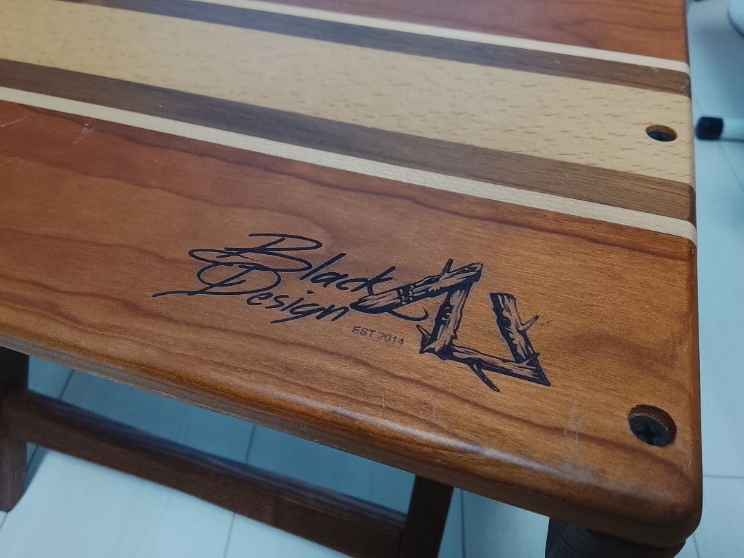 Black Design サニーサイドテーブル 折りたたみ式アウトドアテーブル