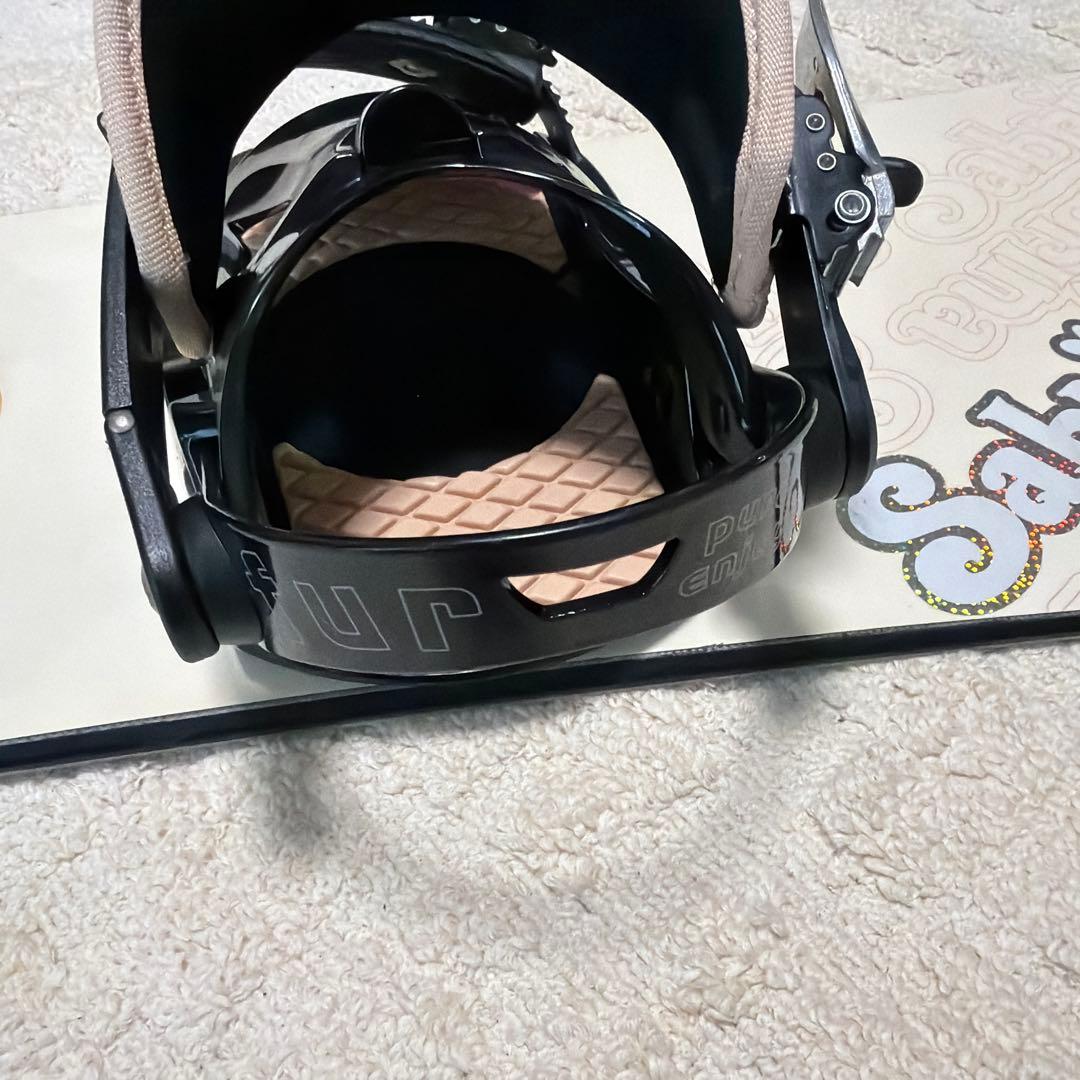 Sabrina スノーボード　144cm HEADビンディング　キスマークバッグ