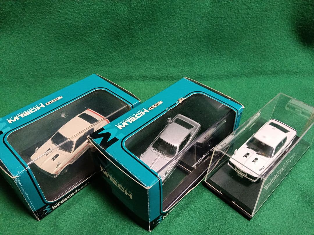 1/43Galant GTO ミニカー 3台セット