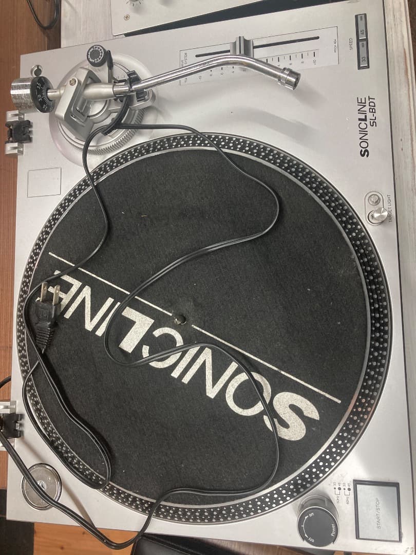 ジャンク品　SONICLINE ソニックライン　ターンテーブルミキサーセット